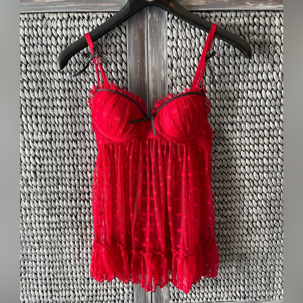 Babydoll Lacy/Sheer Lingerie